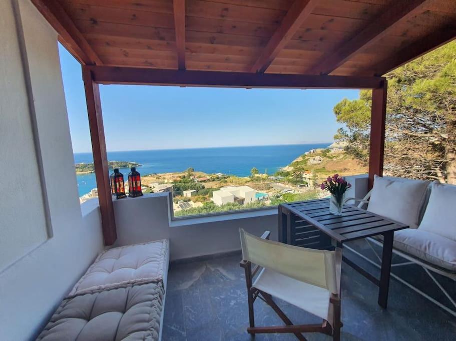 Endless Blue Villa - Amazing Sea View Агия-Пелагия  Экстерьер фото